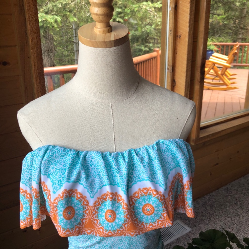 Cabana Life Swimsuit & Coverup Dress  Small - Picture 8 of 15